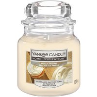 Vanilla Frosting, candela in giara piccola Yankee Candle