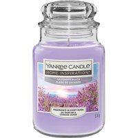 Lavender Beach, candela in giara grande Yankee Candle