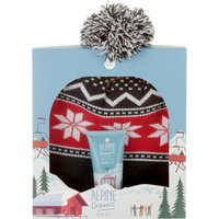 Set regalo doccia gel e cappello Alpine coziness