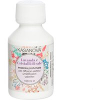 Essenza profumata idrosolubile lavanda e cristalli di sale da 100 ml