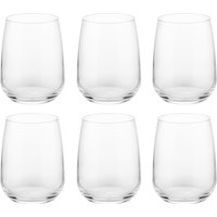 Set 6 bicchieri acqua Io Vino in vetro cristallo
