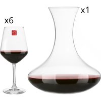 Set 6 calici e decanter Universum