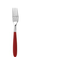 Forchetta rossa Vero Eme in acciaio inox