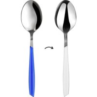 Cucchiaio da tavola sfuso bicolore blu e bianco