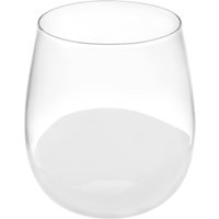 Bicchiere acqua Capri bianco in vetro da 325 ml