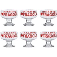 Coppa gelato fragola in vetro, da 260 ml
