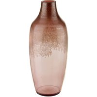 Vaso in vetro 40x16 cm marrone