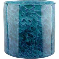 Vaso in vetro 29x29 cm azzurro