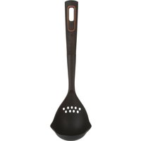 Mestolo forato 33,4 cm Baker's Secret in nylon nero
