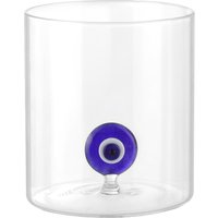 Bicchiere in vetro borosilicato 350 ml occhio greco