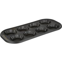 Stampo 8 muffin in silicone con bordo rinforzato Baker's Secret