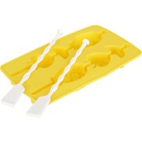 Stampo 2 ghiaccioli frutta giallo