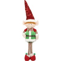 Elfo natalizio gambe in piedi 72,5 cm