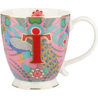 Tazza mug lettera T 450 ml Royal Garden