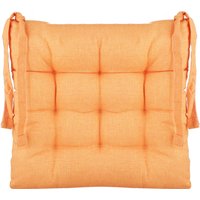 Cuscino sedia 40x40 cm arancione Basik