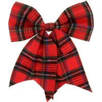 Fiocco natalizio 20x24 cm tartan