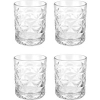 Set 4 bicchieri acqua Estrella in vetro