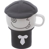 Tazza Mug con emoticon e coperchio
