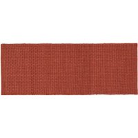 Tappeto bagno 60x130 cm in ciniglia terracotta
