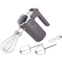 Sbattitore elettrico senza fili con 2 fruste 200 W