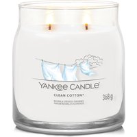 Clean Cotton, candela in giara media Yankee Candle