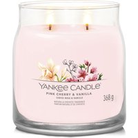Pink Cherry Vanilla, candela in giara media Yankee Candle