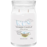 Clean Cotton, candela in giara grande Yankee Candle