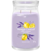 Lemon Lavender, candela in giara grande Yankee Candle