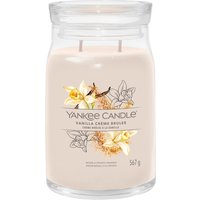 Vanilla Creme Brûlée, candela in giara grande Yankee Candle