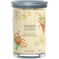 Candela Banoffee Waffle in barattolo grande Yankee Candle