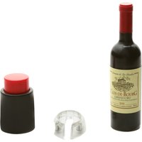 Set vino 2 accessori in custodia a bottiglia