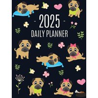 Pug Planner 2025: Funny Tiny Dog Monthly Agenda | January-December Organizer (12 Months) | Cute Canine Puppy Pet Scheduler with Flowers & Pretty Pink Hearts - Pug Planner 2025: Funny Tiny Dog Monthly Agenda | January-December Organizer (12 Months) | Cute Canine Puppy Pet Scheduler with Flowers & Pretty Pink Hearts - jetzt bei oelder-buchhandlung.de kaufen