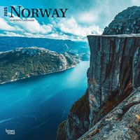 Norway 2025 12 X 24 Inch Monthly Square Wall Calendar Plastic-Free Browntrout Travel Europe Scandinavian Fjords - Norway 2025 12 X 24 Inch Monthly Square Wall Calendar Plastic-Free Browntrout Travel Europe Scandinavian Fjords - jetzt bei oelder-buchhandlung.de kaufen