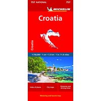 Michelin Kroatien (MICHELIN Nationalkarten)
