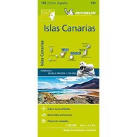 Michelin Islas Canarias: Straßen- und Tourismuskarte 1:150.000 (MICHELIN Zoomkarten, Band 142)