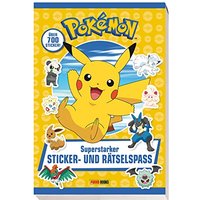 Pokémon: Superstarker Sticker- und Rätselspaß: Sticker- und Rätselblock
