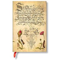 Flemish Rose Mini Lined: Hardcover, 85 gsm, ribbon marker, memento pouch, elastic closure, book edge printing (Mira Botanica)