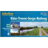 Bikeline Eider-Treene-Sorge-Radweg 1 : 50 000. GPS-Track Download. wetterfest und reißfest