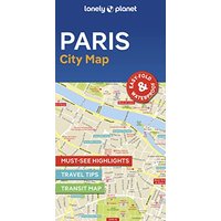 Lonely Planet Paris City Map 2
