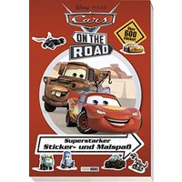 Disney PIXAR Cars On The Road: Superstarker Sticker- und Malspaß: Sticker- und Malblock