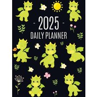 Dragon Planner 2025: Cute Daily Organizer (12 Months) | Pretty Scheduler With Friendly Baby Dragon - Dragon Planner 2025: Cute Daily Organizer (12 Months) | Pretty Scheduler With Friendly Baby Dragon - jetzt bei oelder-buchhandlung.de kaufen