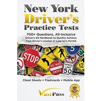 New York Driver's Practice Tests: 700+ Questions, All-Inclusive Driver's Ed Handbook to Quickly achieve your Driver's License or Learner's Permit (Cheat Sheets + Digital Flashcards + Mobile App) - New York Driver's Practice Tests: 700+ Questions, All-Inclusive Driver's Ed Handbook to Quickly achieve your Driver's License or Learner's Permit (Cheat Sheets + Digital Flashcards + Mobile App) - jetzt bei oelder-buchhandlung.de kaufen