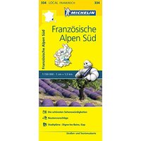 Michelin Französische Alpen Süd: Straßen- und Tourismuskarte 1:150.000 (MICHELIN Localkarten)