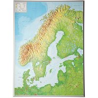 Skandinavien 1:2.9MIO ohne Rahmen