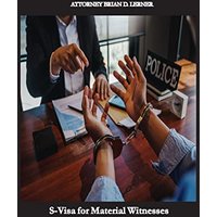 S-Visa for Material Witnesses: Getting a Work Permit and Legal Status by Being a Material Witness - S-Visa for Material Witnesses: Getting a Work Permit and Legal Status by Being a Material Witness - jetzt bei oelder-buchhandlung.de kaufen