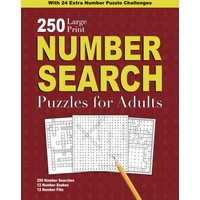 250 Number Search Puzzles for Adults - 250 Number Search Puzzles for Adults - jetzt bei oelder-buchhandlung.de kaufen