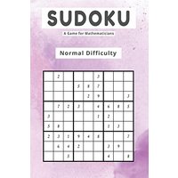 Sudoku A Game for Mathematicians Normal Difficulty