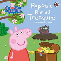 Peppa Pig: Peppa's Buried Treasure: A lift-the-flap book