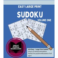 Easy Large Print Sudoku Volume One - Easy Large Print Sudoku Volume One - jetzt bei oelder-buchhandlung.de kaufen