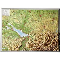 Relief Allgäu Bodensee (1:400.000)